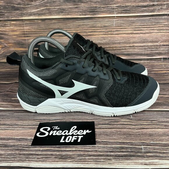 Mizuno Shoes - Mizuno Wave Supersonic 2 Women's Black Gray‎ Athletic Volleyball Shoes